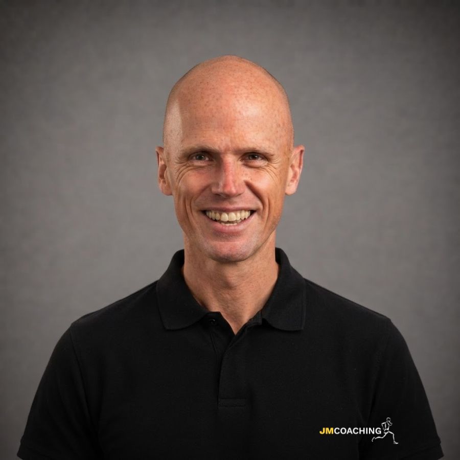 James Horman, online running coach at JM Coaching, England Masters distance runner and Assistant Headteacher